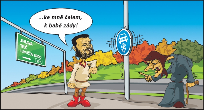 Ministr dopravy Řebíček řešil problém, jak zneplatnit novou značku při teplém počasí...